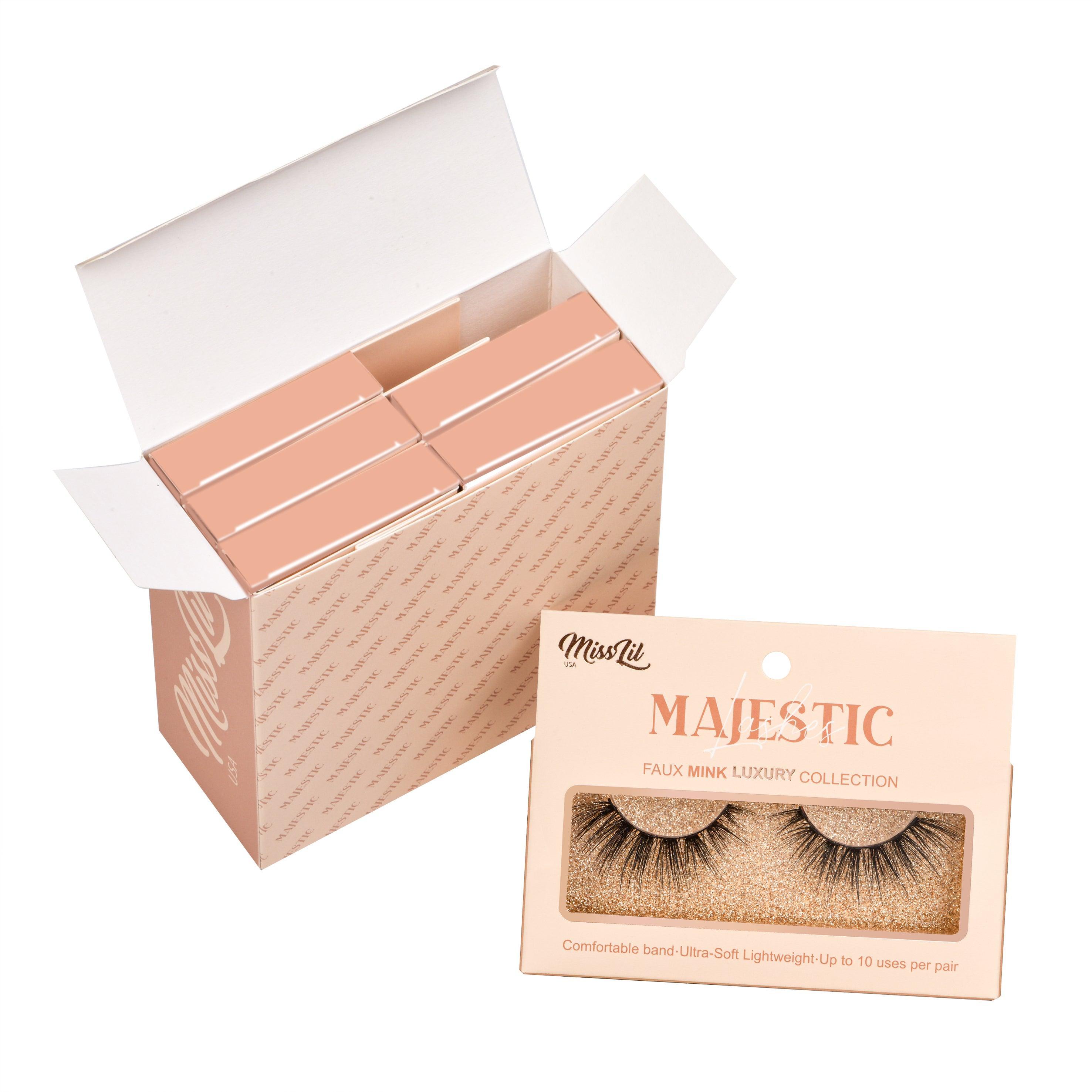Majestic Collection 18 False Eyelashes - Miss Lil USA Wholesale