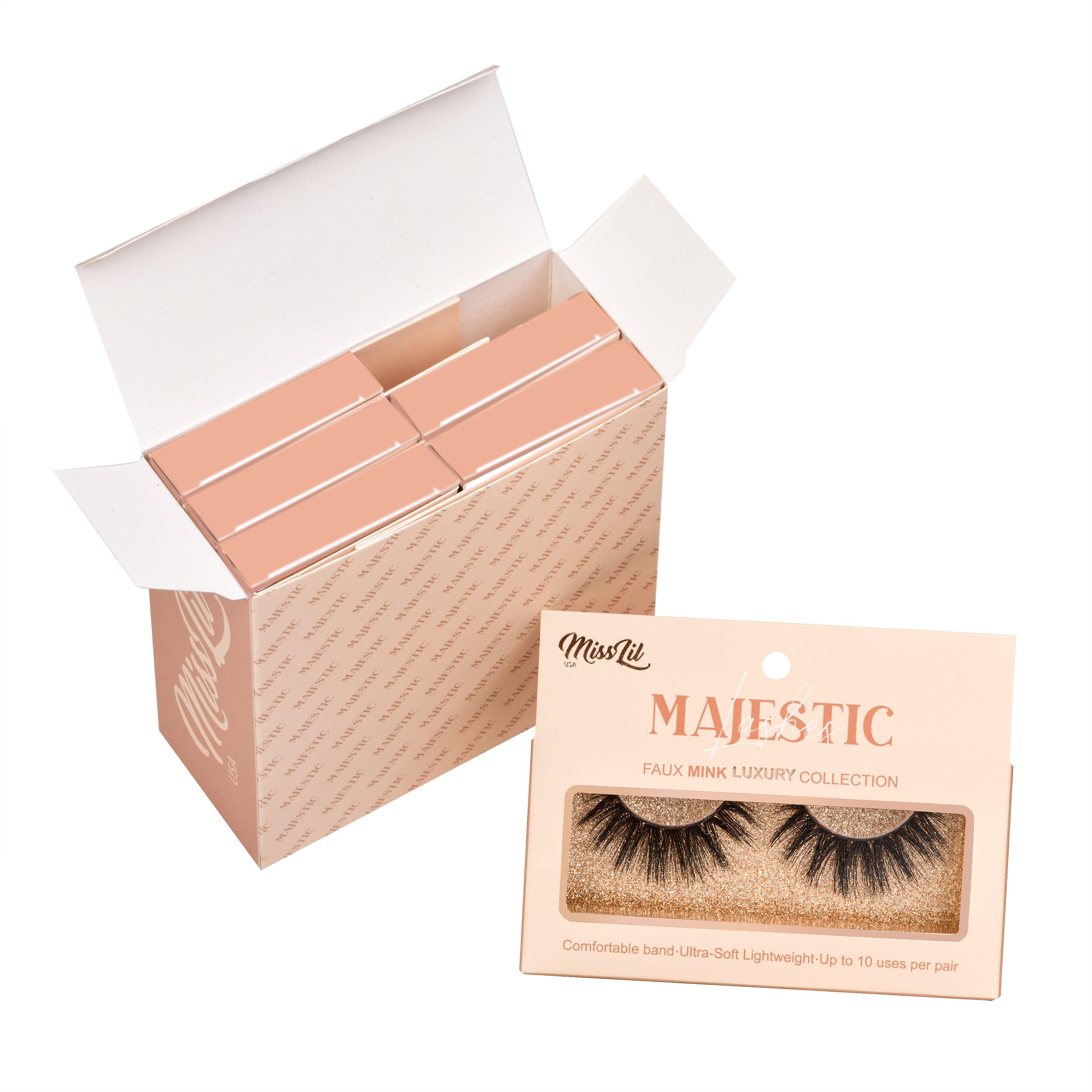 Majestic Collection 28 False Eyelashes - Miss Lil USA Wholesale