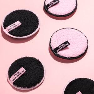 Makeup Remover Black Pads - (Pack of 12) - Miss Lil USA Wholesale