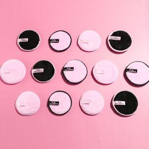 Makeup Remover Pads - Pink & black - Miss Lil USA Wholesale