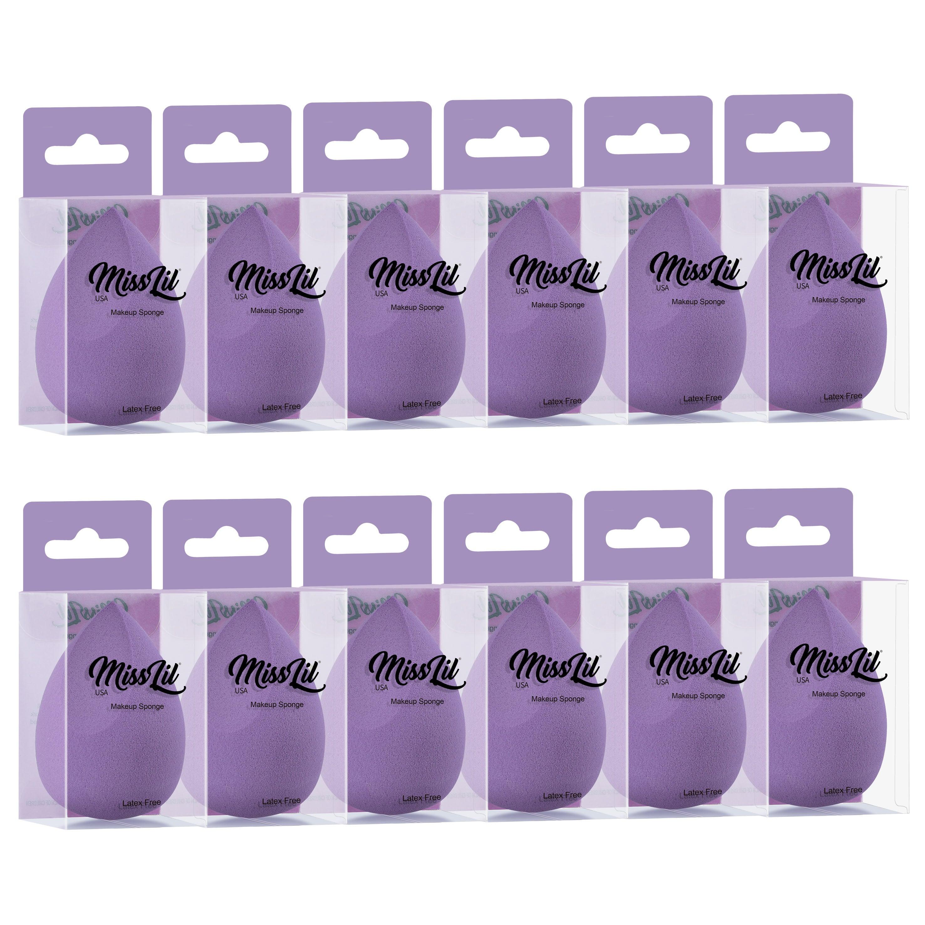 Miss Lil USA Makeup Sponges 6#(Pack of 12) - Miss Lil USA Wholesale