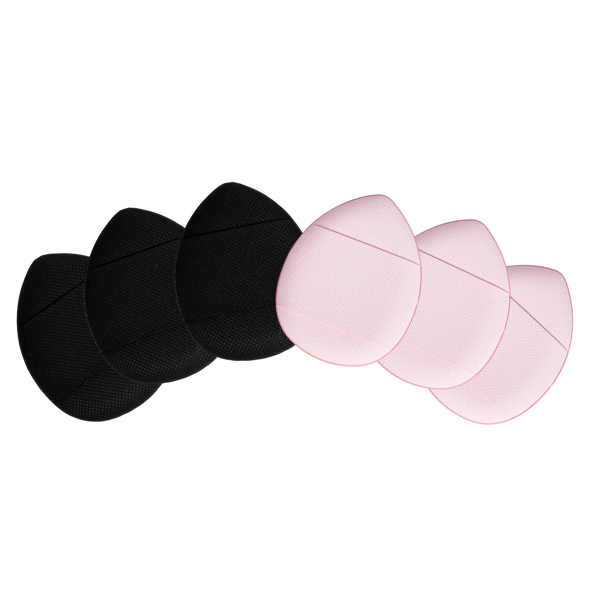 Mini Powder Puffs-Black-Pink - Miss Lil USA Wholesale