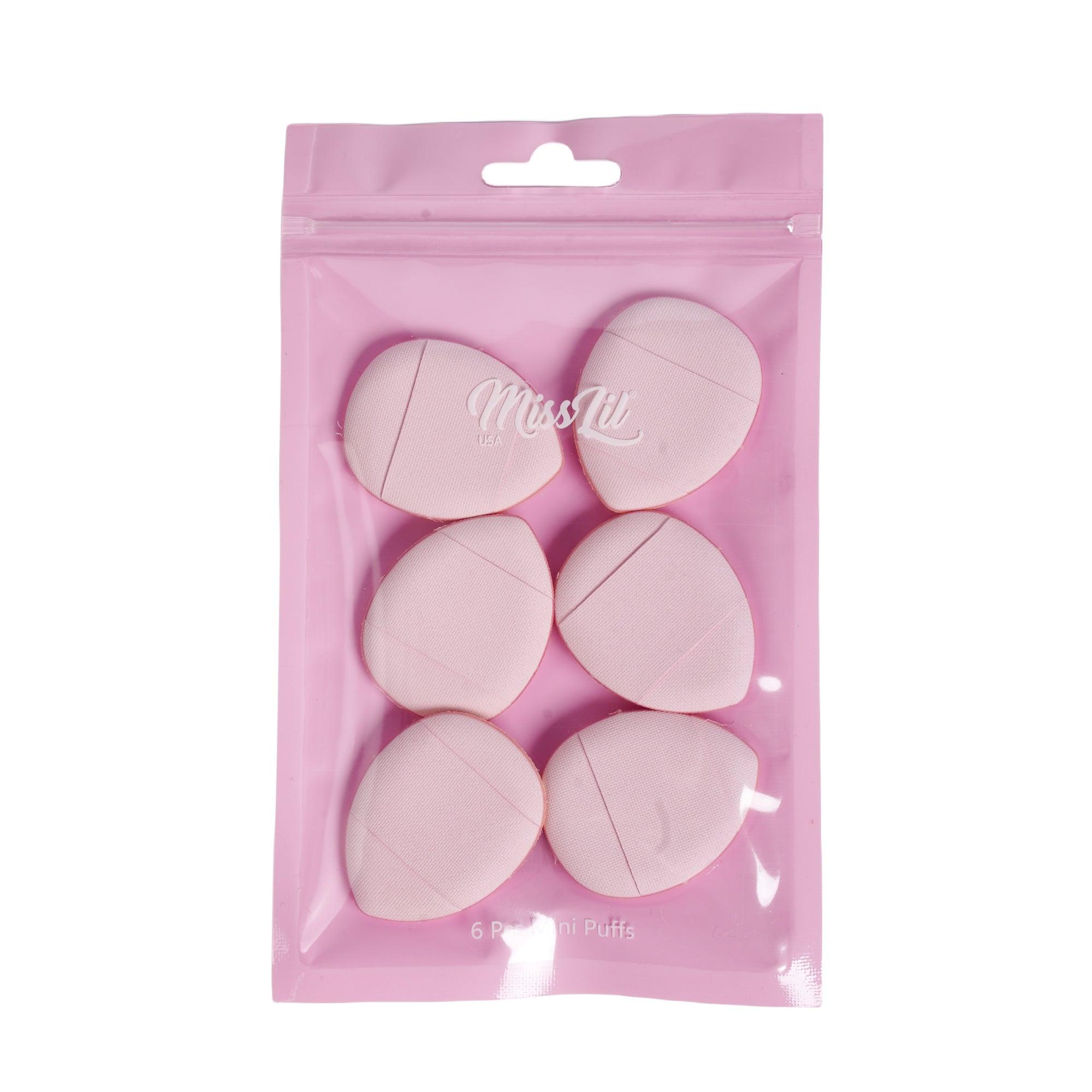 Mini triangle makeup Puffs-Pink - Miss Lil USA Wholesale