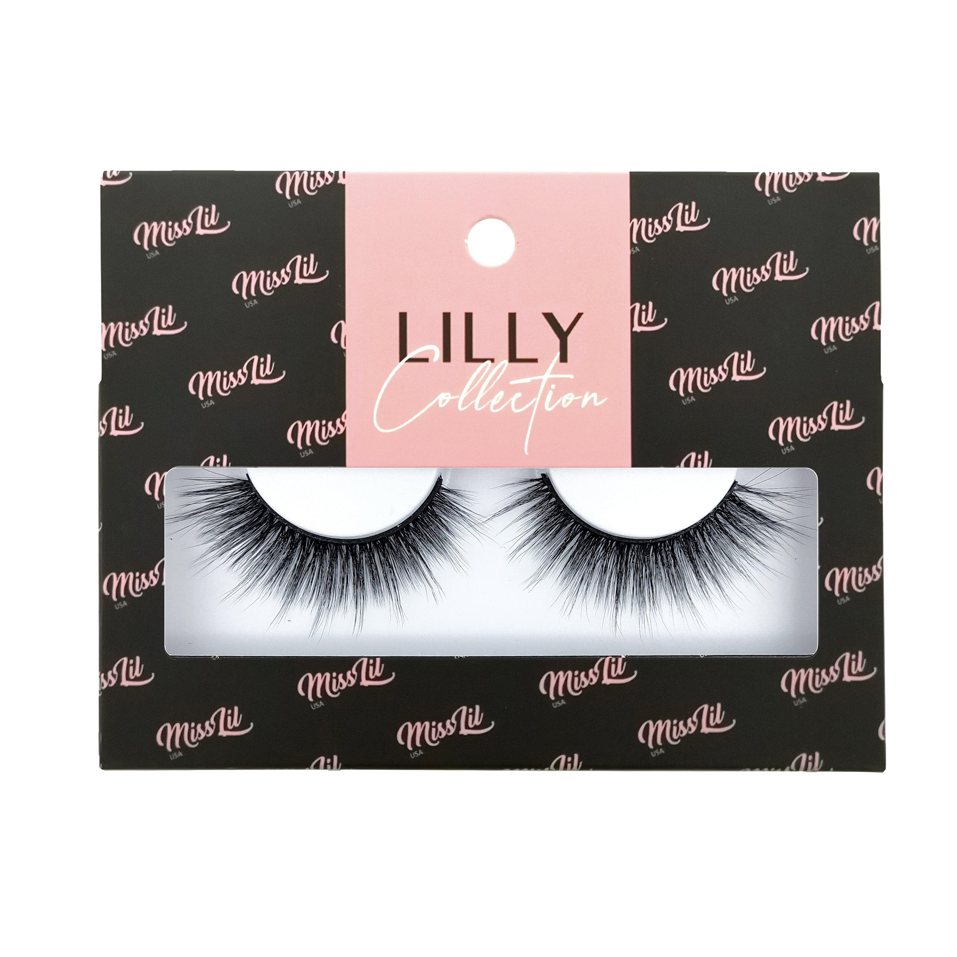 1-Pair Lashes-Lilly Collection #37 (Pack of 12) - Miss Lil USA Wholesale