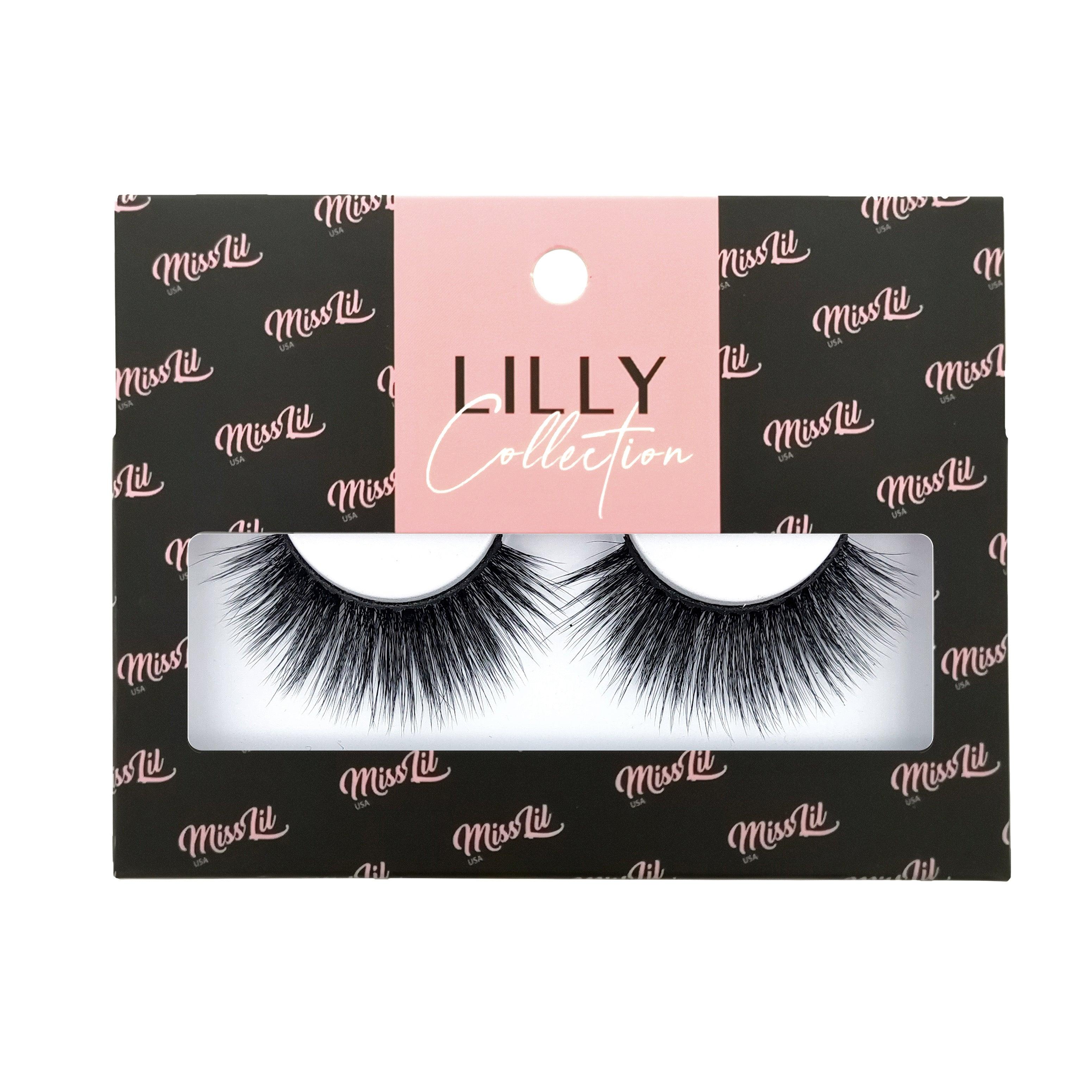 1-Pair Lashes-Lilly Collection #38 (Pack of 12) - Miss Lil USA Wholesale