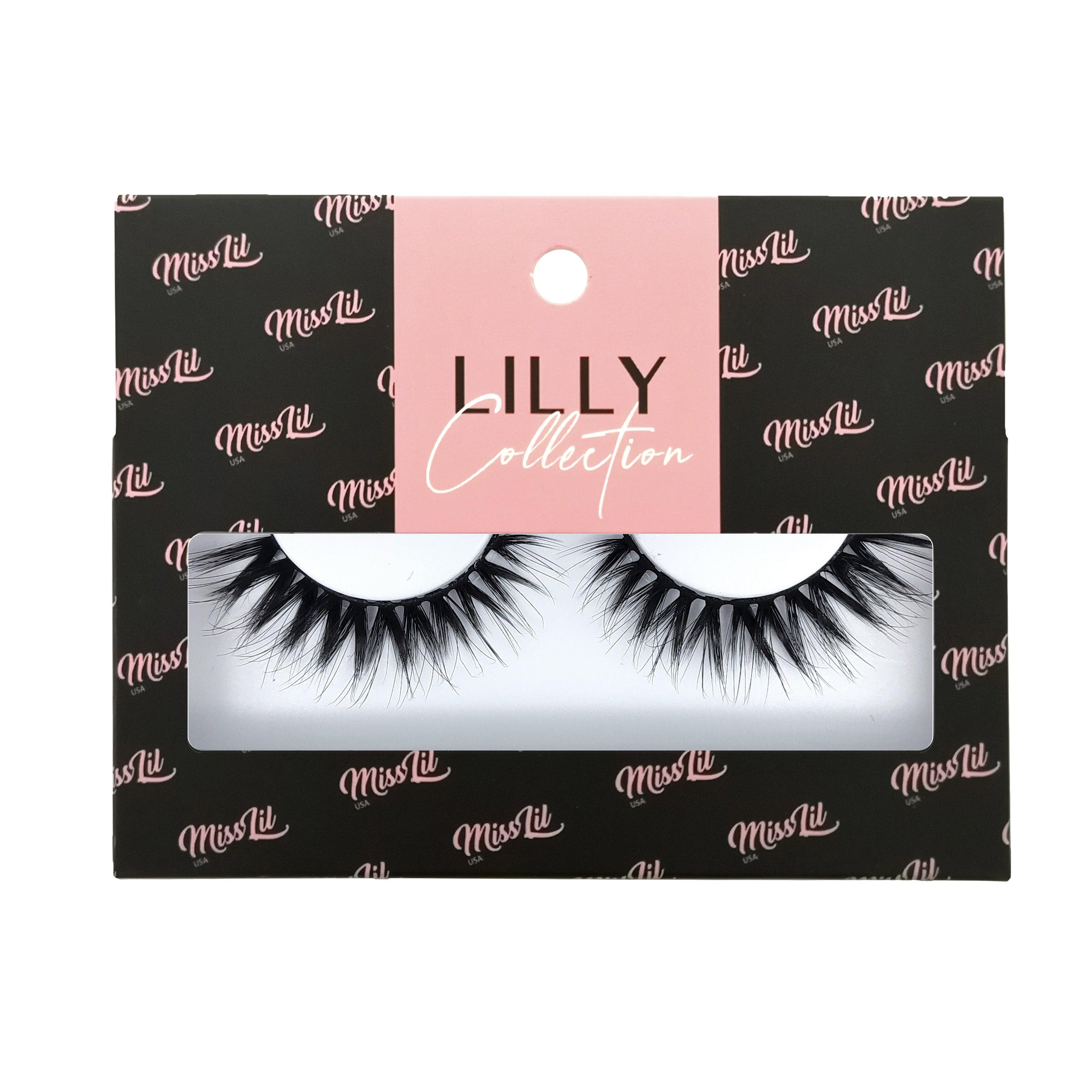 1-Pair Lashes-Lilly Collection #5 (Pack of 12) - Miss Lil USA Wholesale