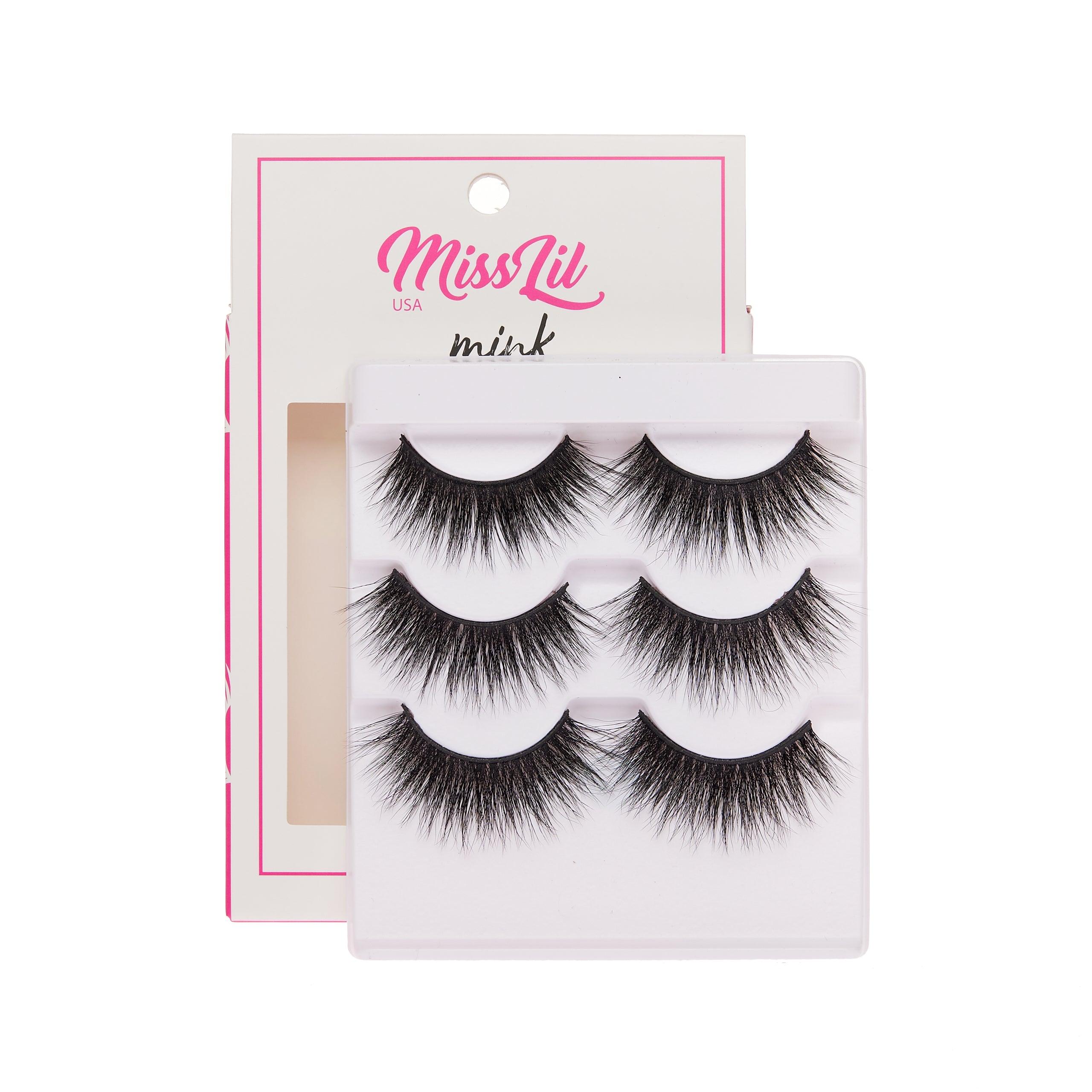 3-Pair Eyelashes - Lash Party Collection #4 ( Pack of 12) - Miss Lil USA Wholesale