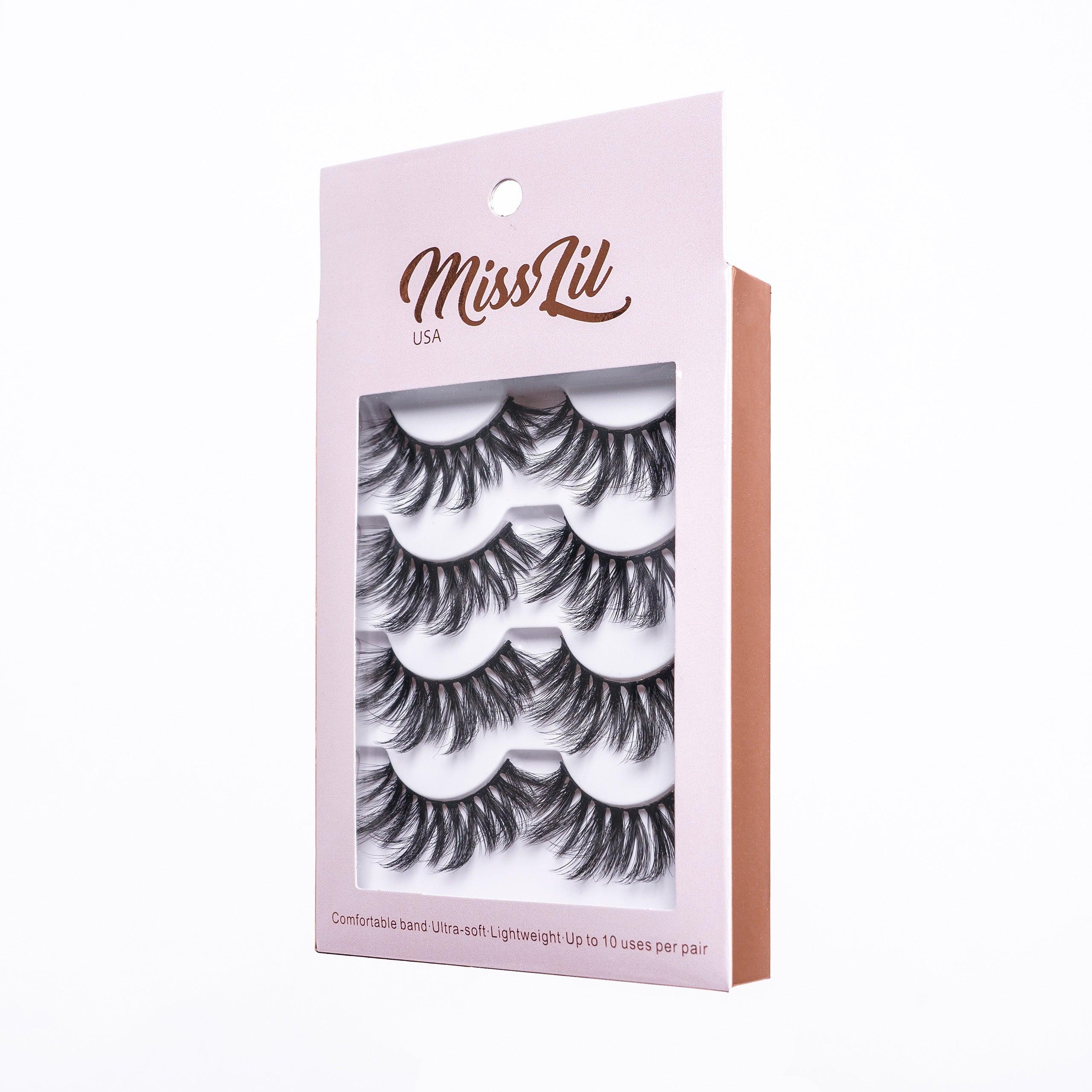 4 Pairs Lashes Classic Collection #11 (Pack of 12) - Miss Lil USA Wholesale
