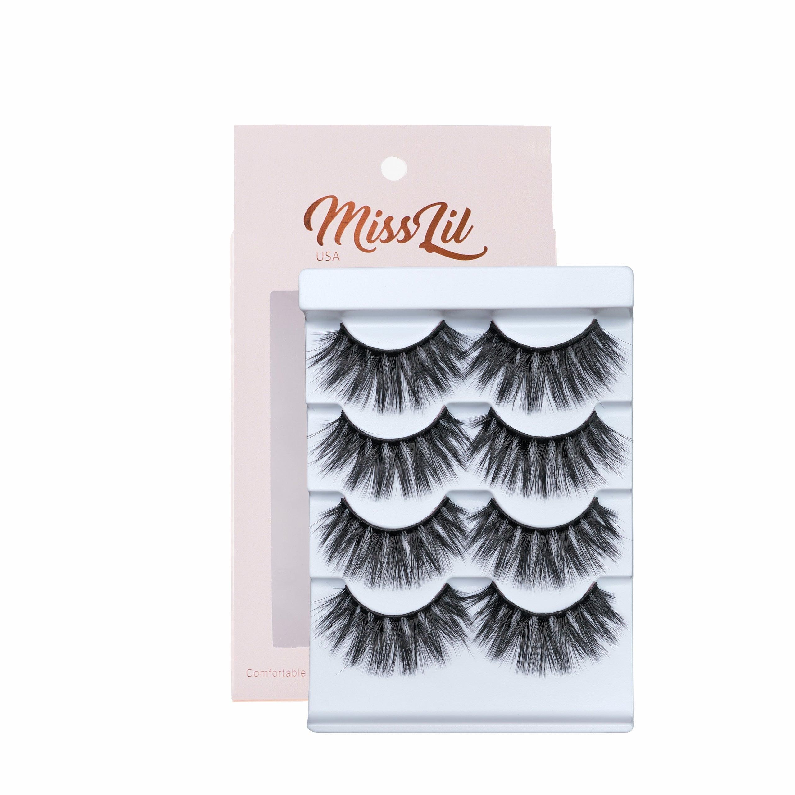 4 Pairs Lashes Classic Collection #17 (Pack of 12) - Miss Lil USA Wholesale