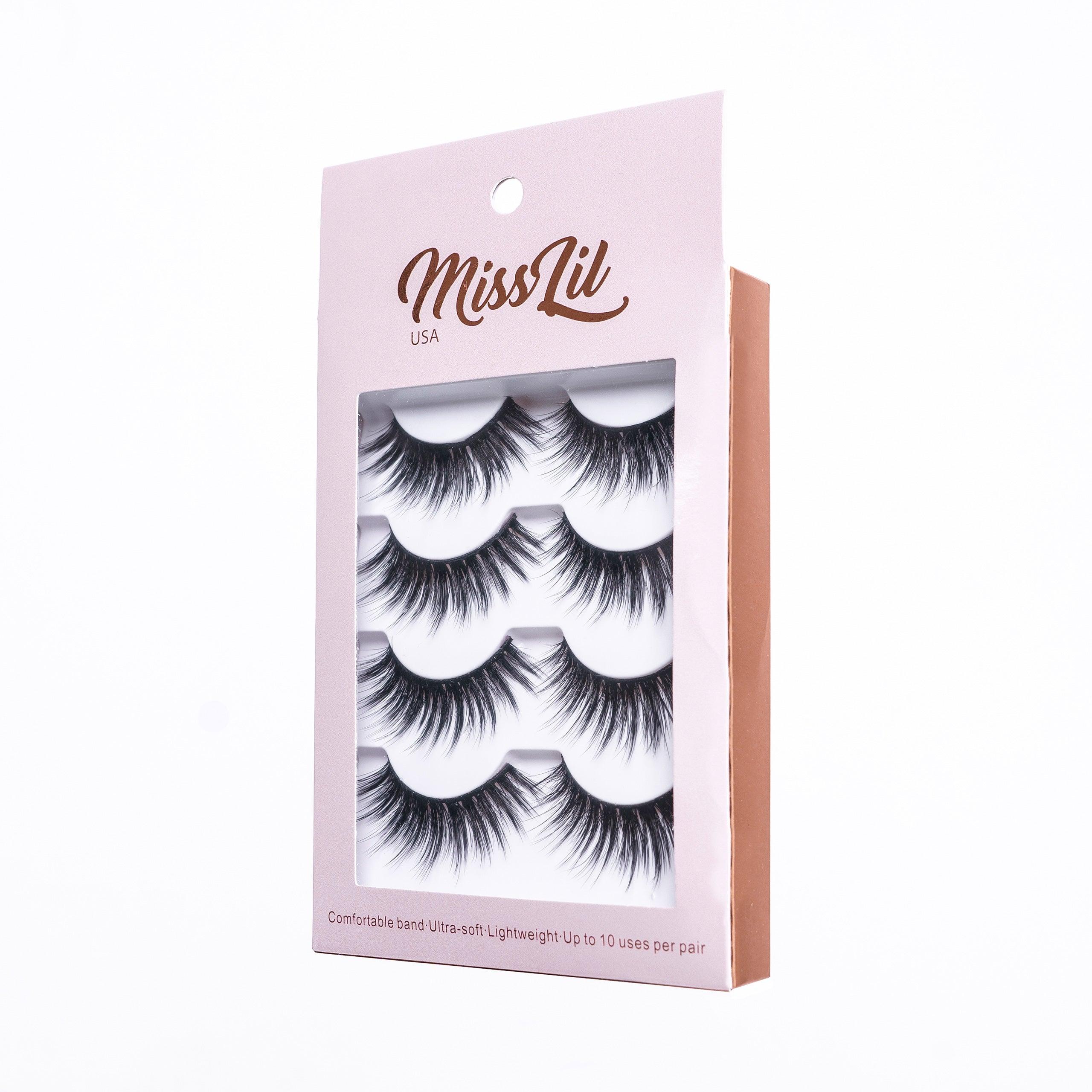 4 Pairs Lashes Classic Collection #26 (Pack of 12) - Miss Lil USA Wholesale