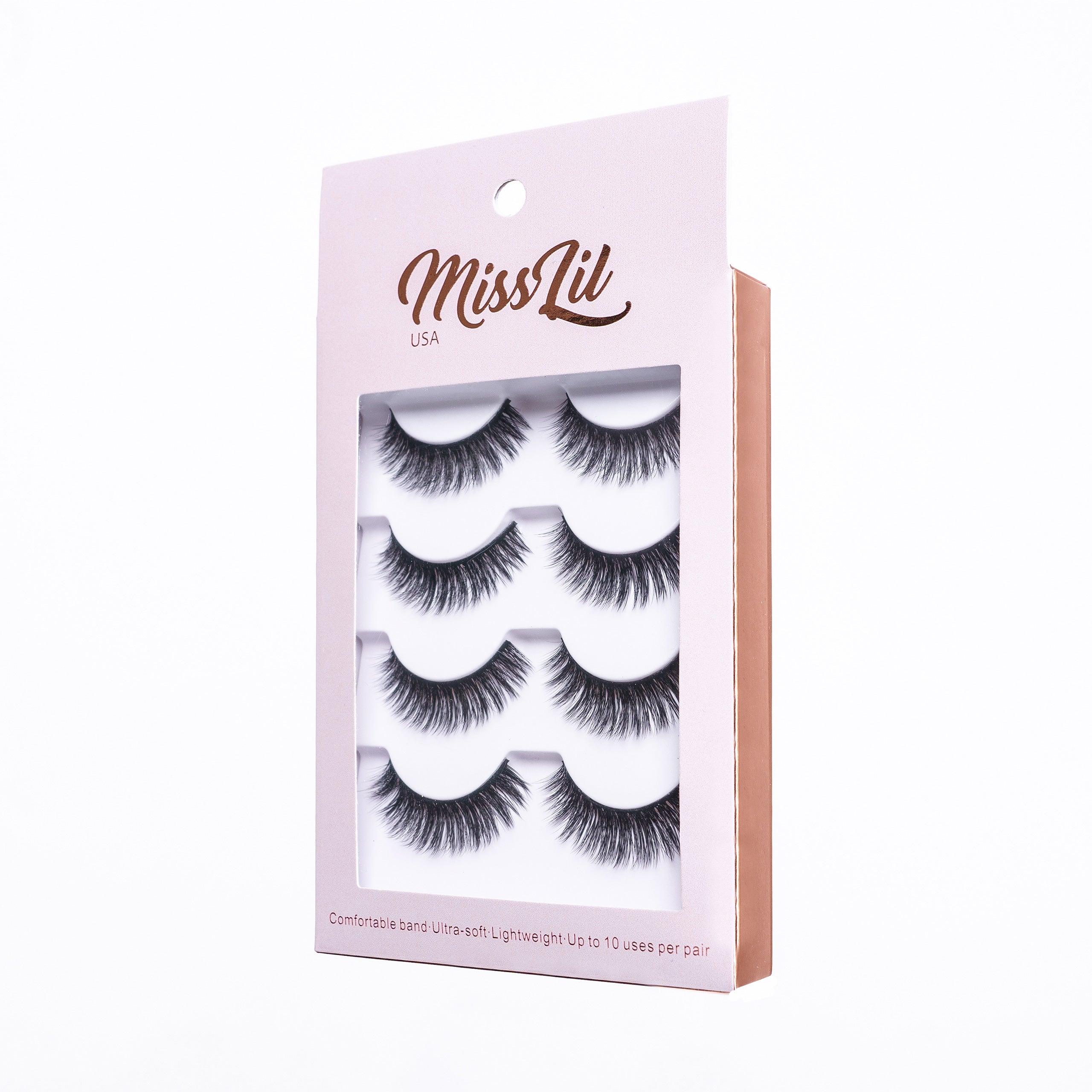 4 Pairs Lashes Classic Collection #29 (Pack of 12) - Miss Lil USA Wholesale