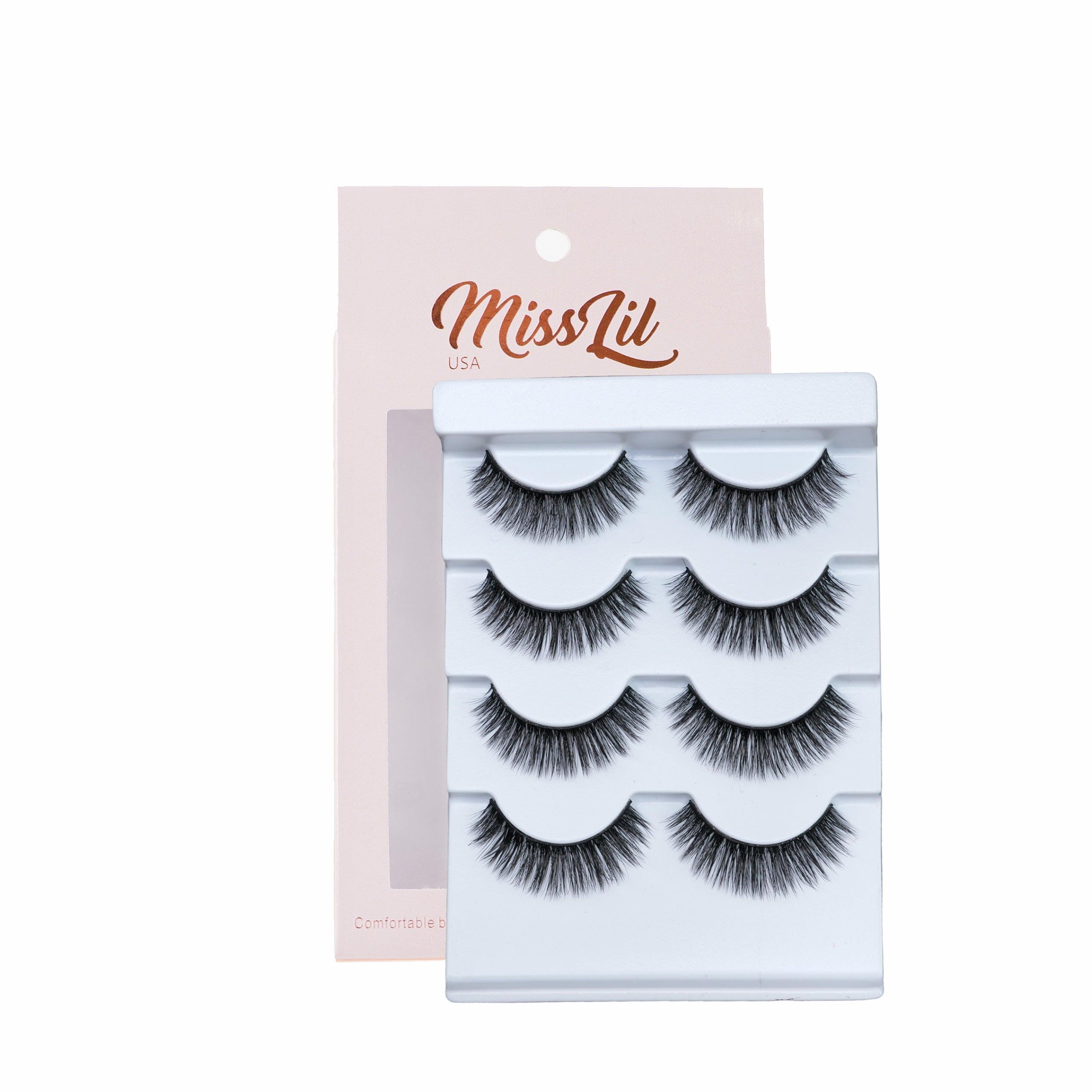 4 Pairs Lashes Classic Collection #29 (Pack of 12) - Miss Lil USA Wholesale