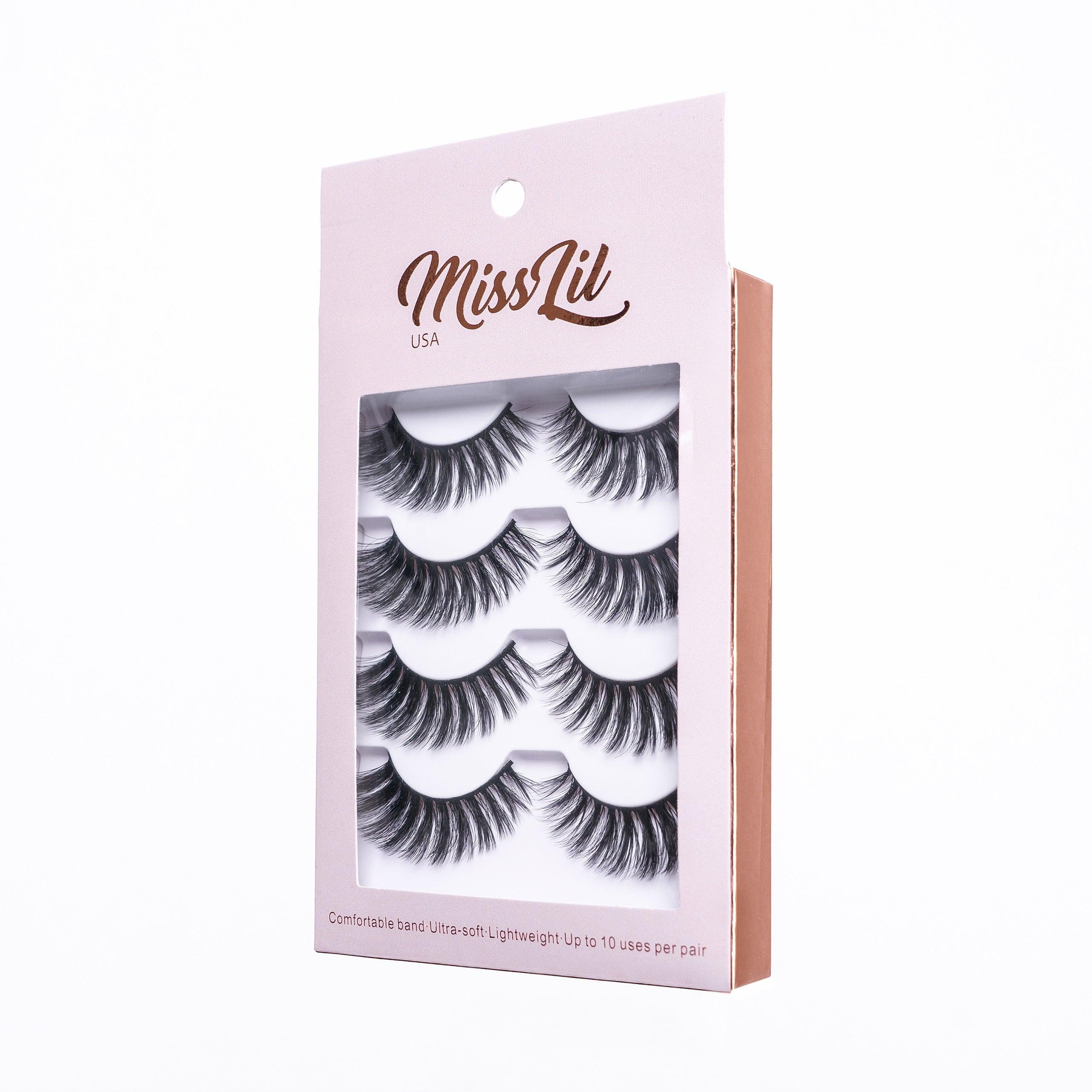 4 Pairs Lashes Classic Collection #30 (Pack of 12) - Miss Lil USA Wholesale