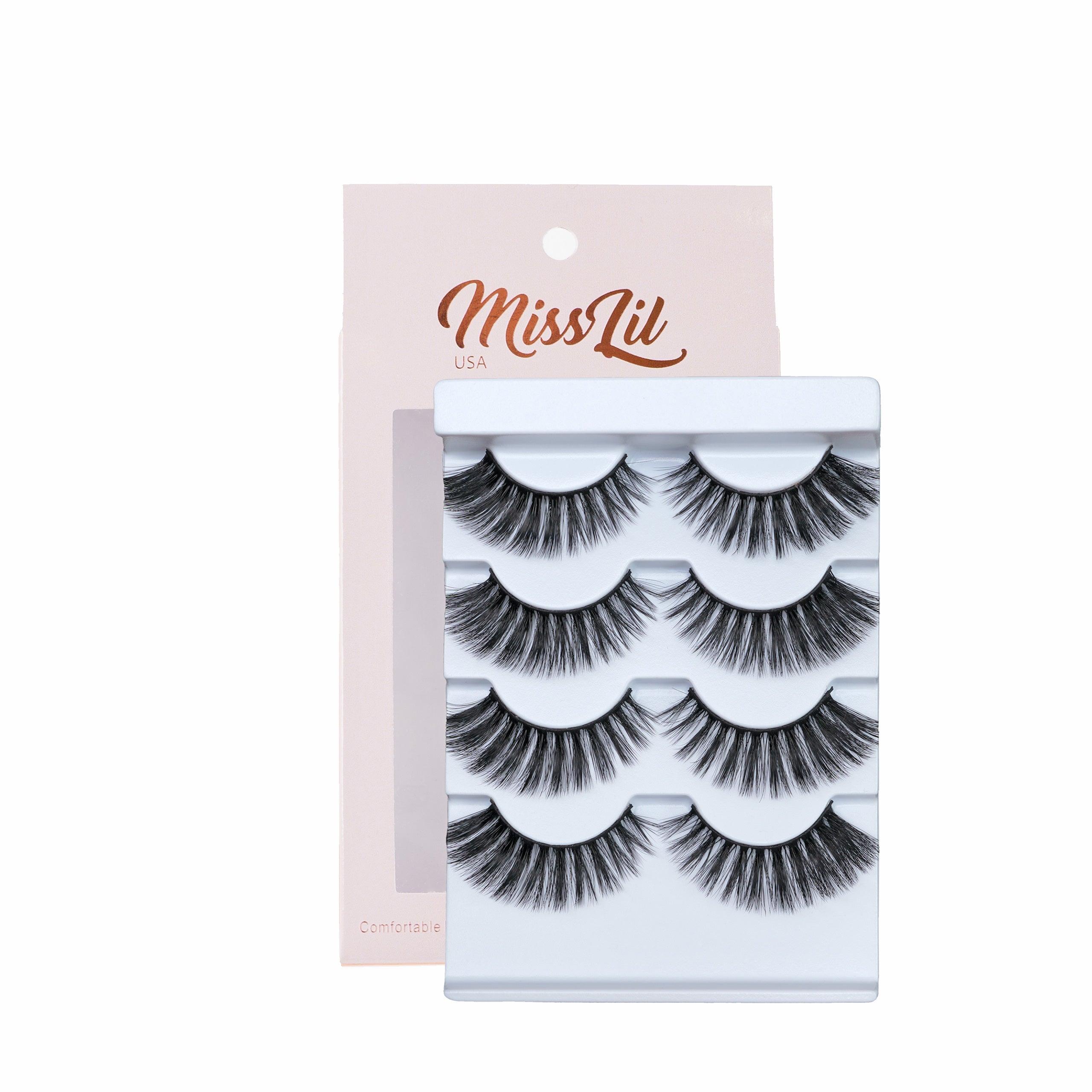 4 Pairs Lashes Classic Collection #30 (Pack of 12) - Miss Lil USA Wholesale