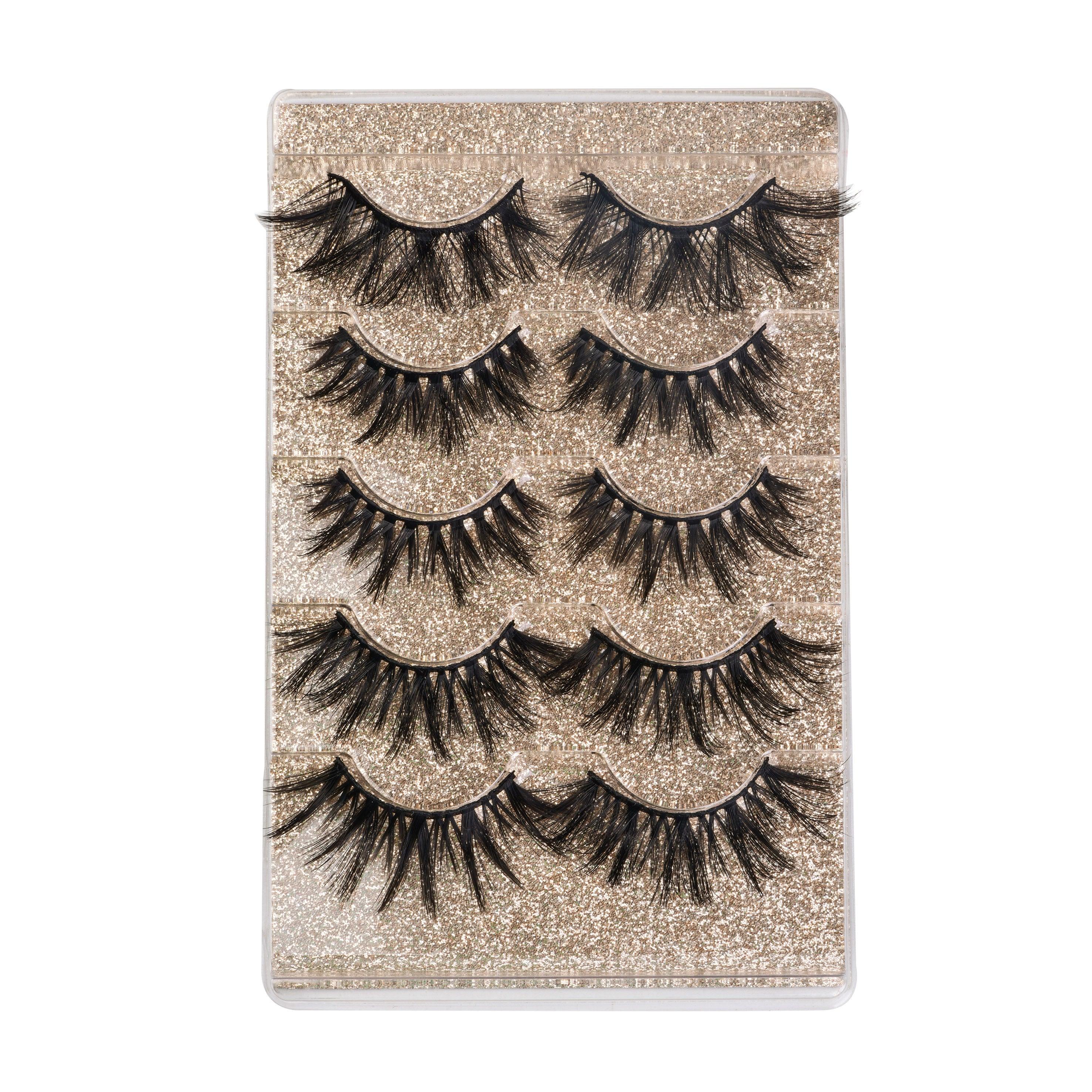 5 Pairs Majestic Lashes #1 (Pack of 6) - Miss Lil USA Wholesale