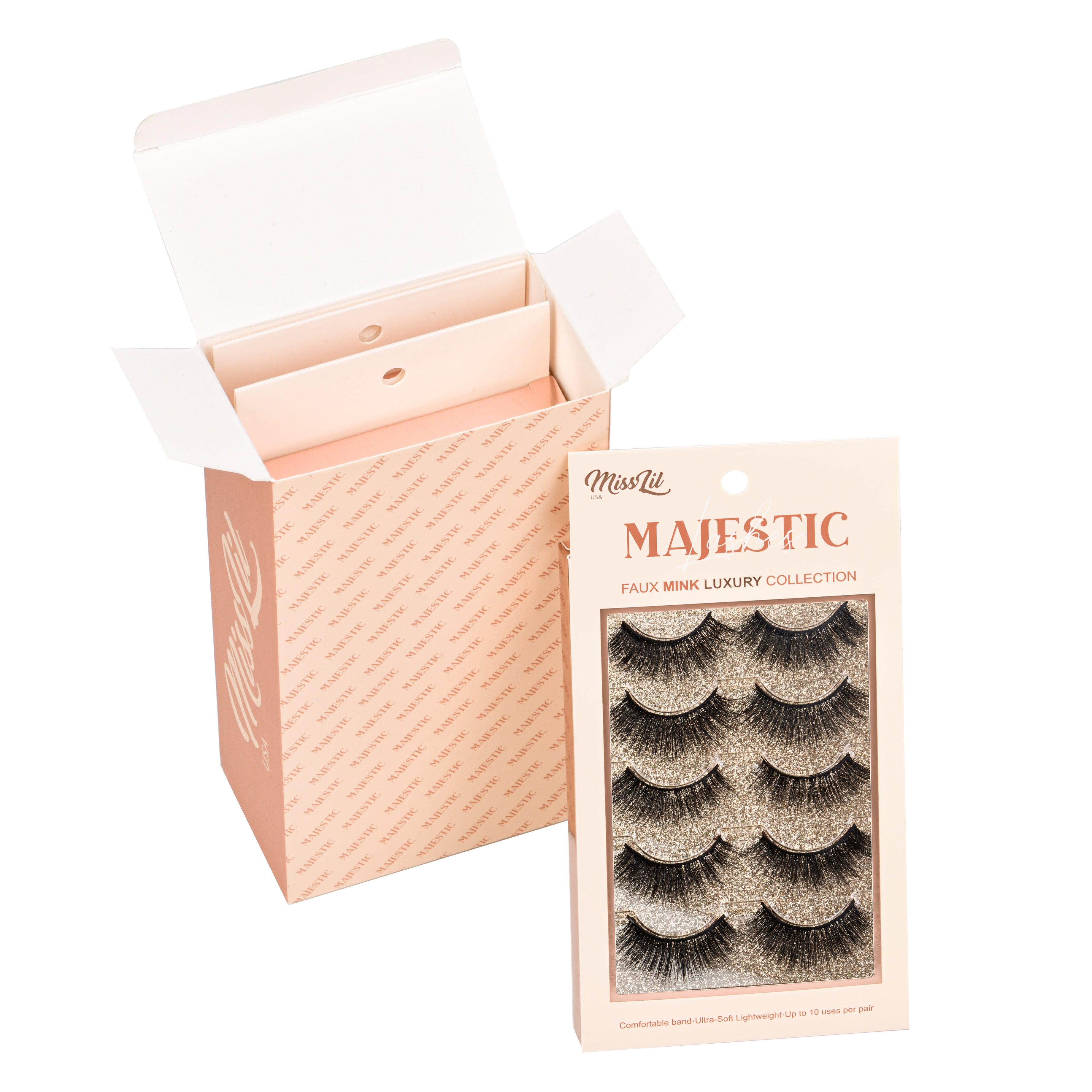 5 Pairs Majestic Lashes #10 (Pack of 6) - Miss Lil USA Wholesale
