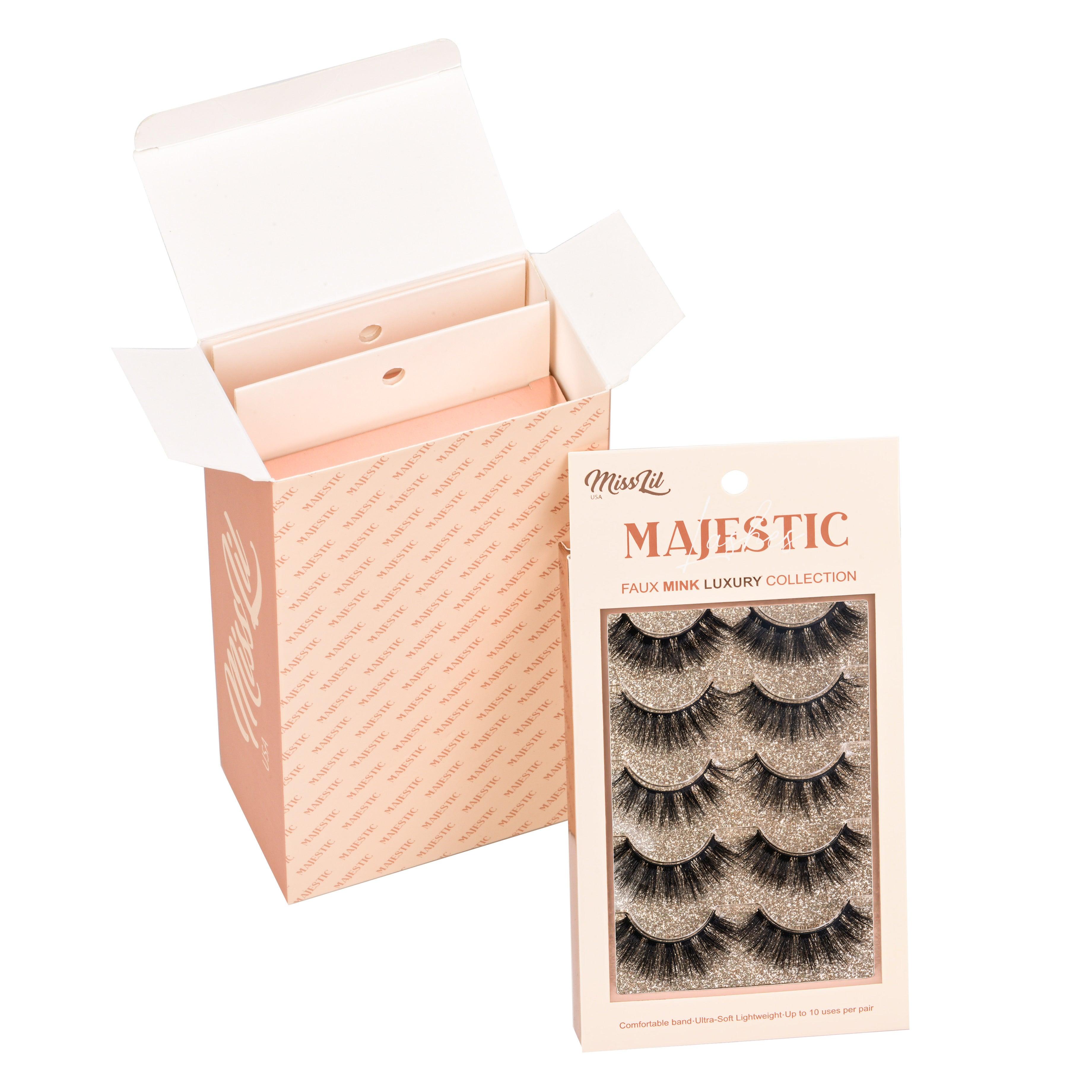 5 Pairs Majestic Lashes #12 (Pack of 6) - Miss Lil USA Wholesale