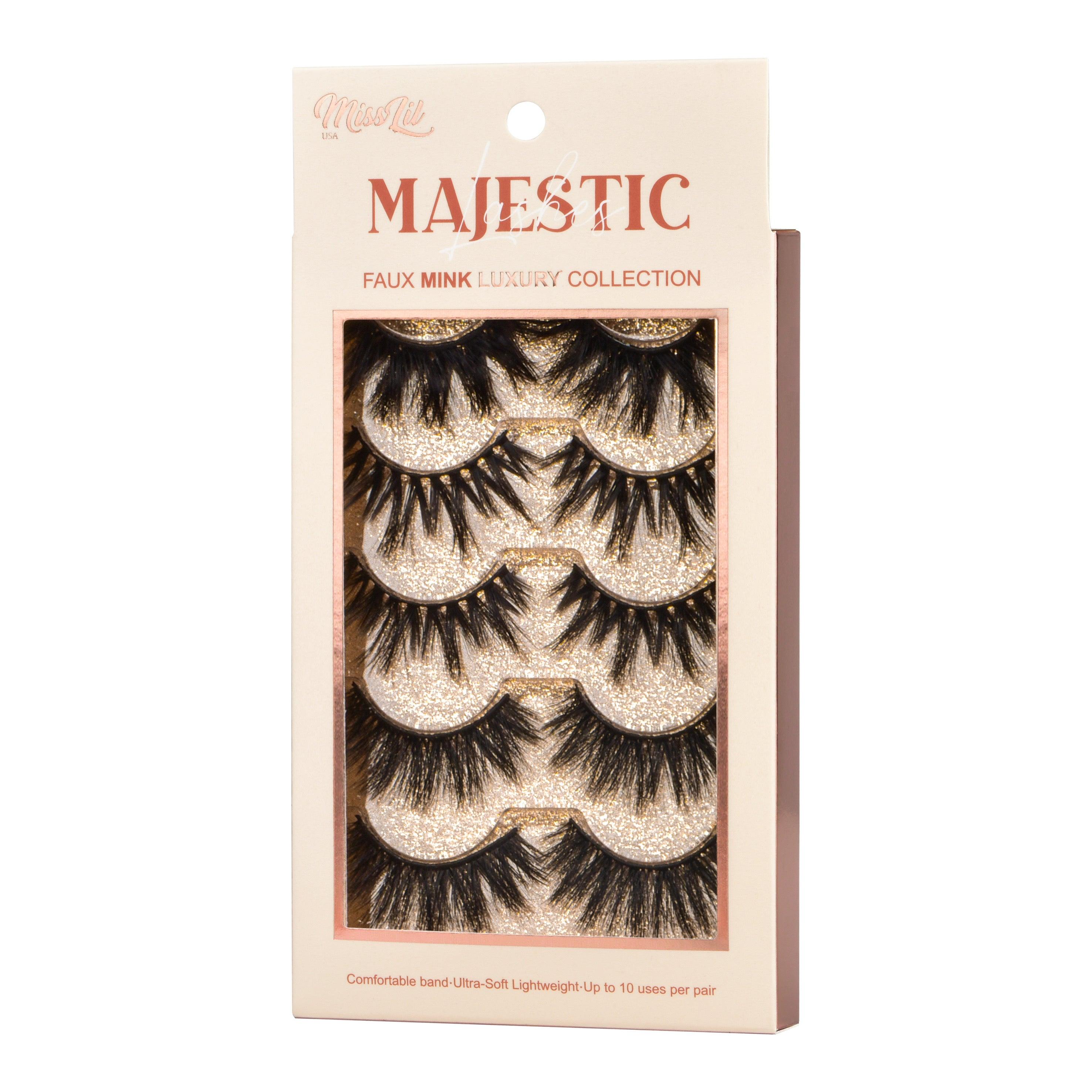 5 Pairs Majestic Lashes #2 (Pack of 6) - Miss Lil USA Wholesale