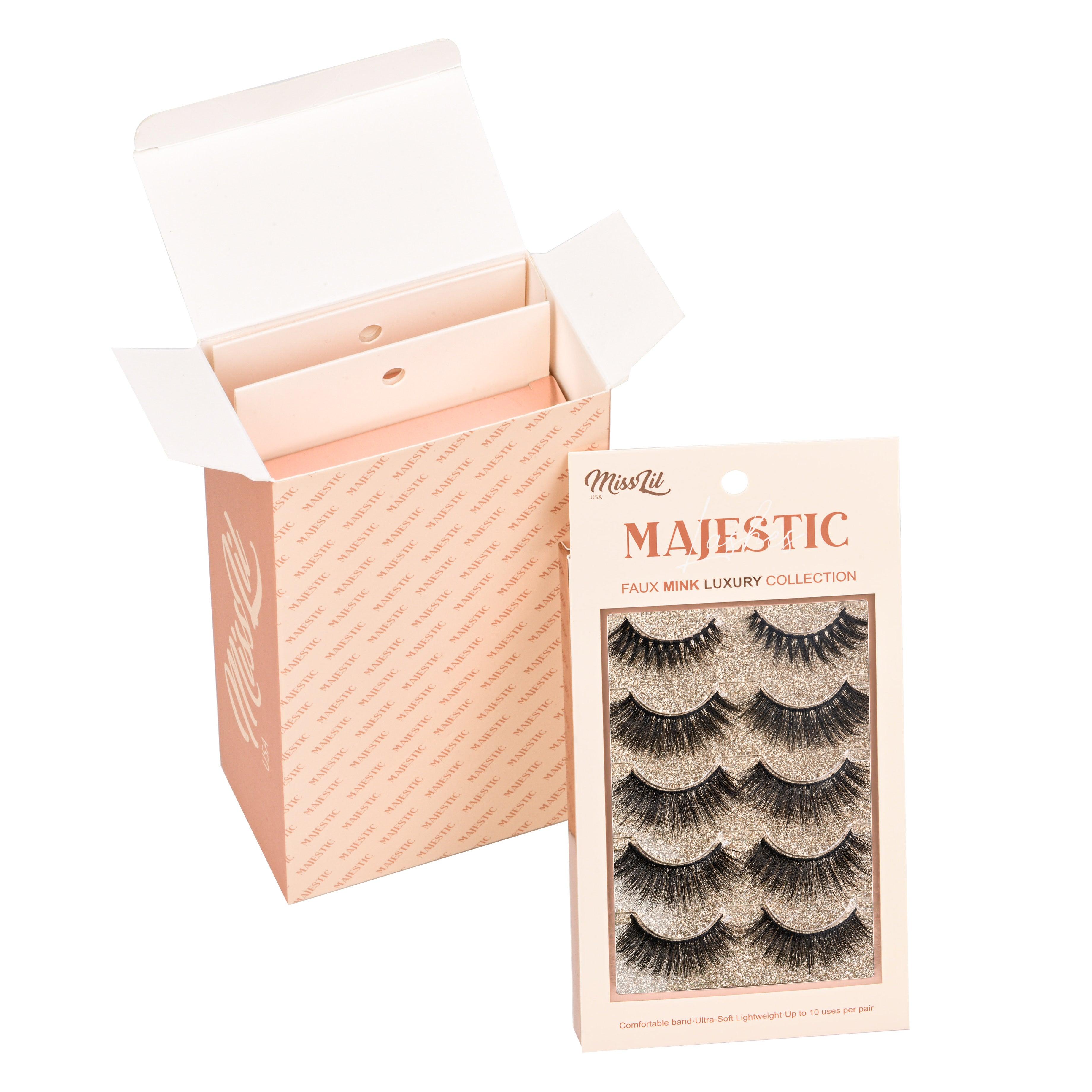 5 Pairs Majestic Lashes #6 (Pack of 6) - Miss Lil USA Wholesale