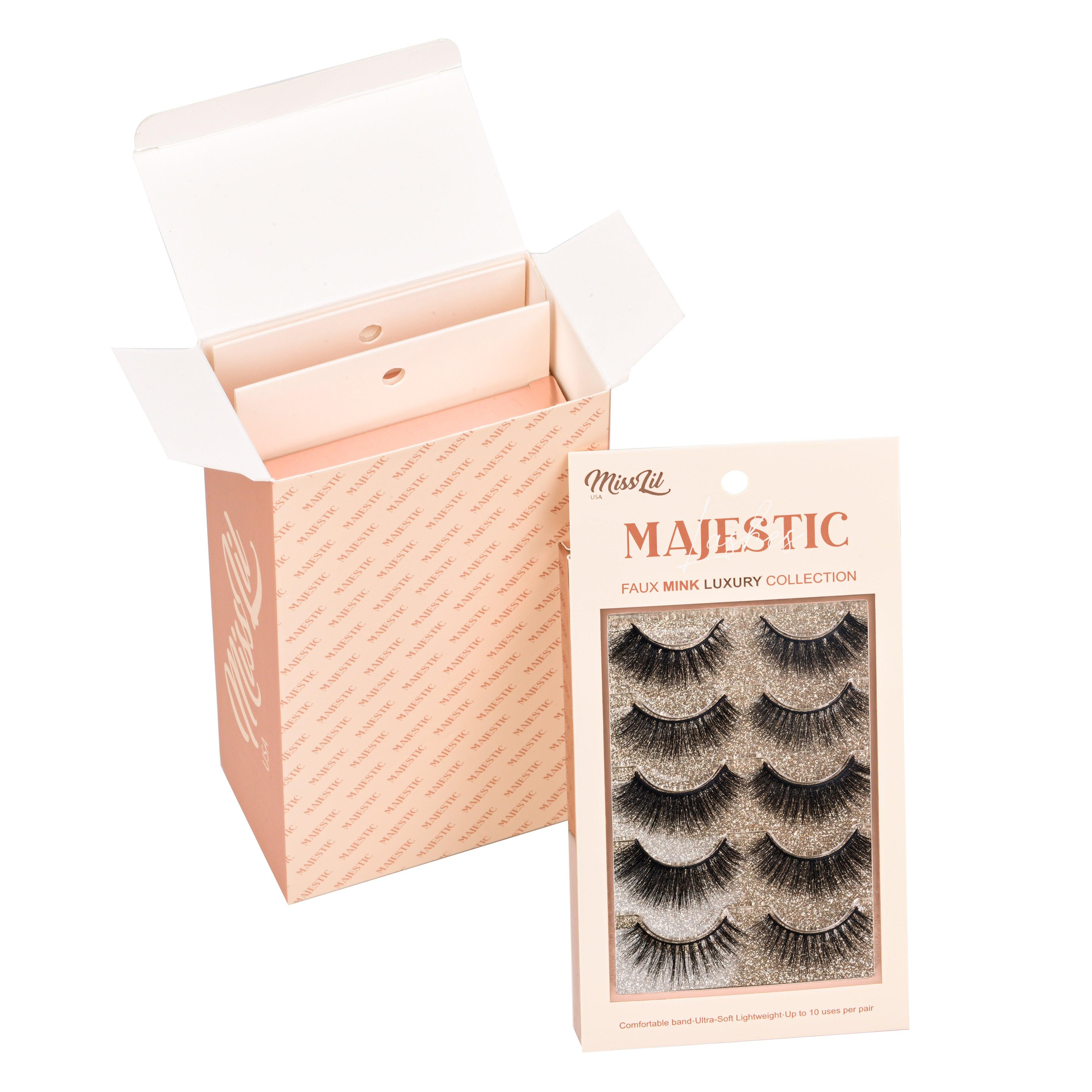 5 Pairs Majestic Lashes #9 (Pack of 6) - Miss Lil USA Wholesale