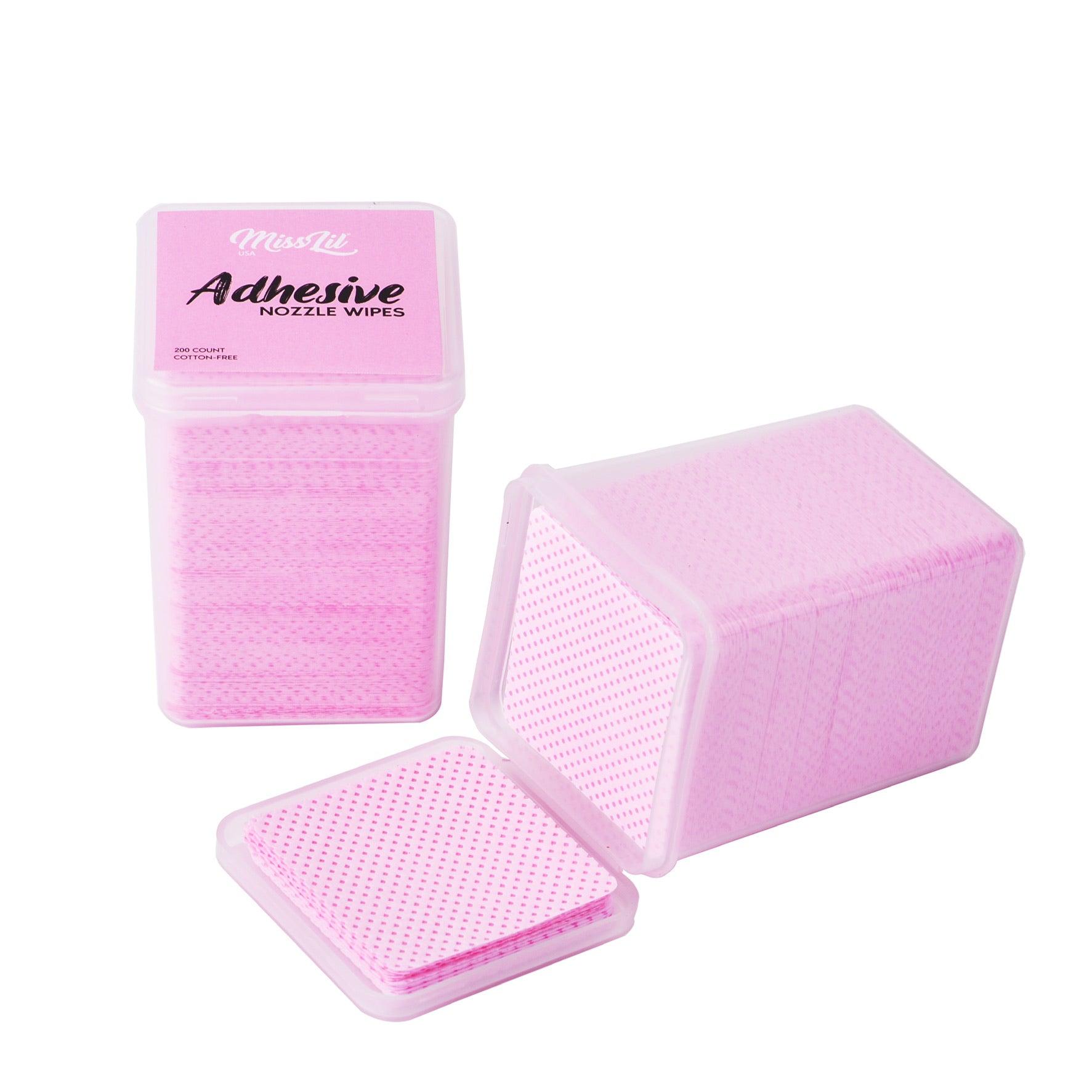 Adhesive Nozzle Wipes 200 Pcs (Pack of 12) - Miss Lil USA Wholesale