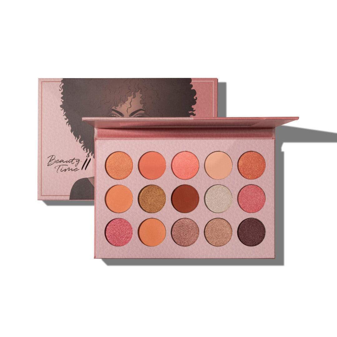 Beauty Time II Eyeshadow Palette (Pack of 12) - Miss Lil USA Wholesale