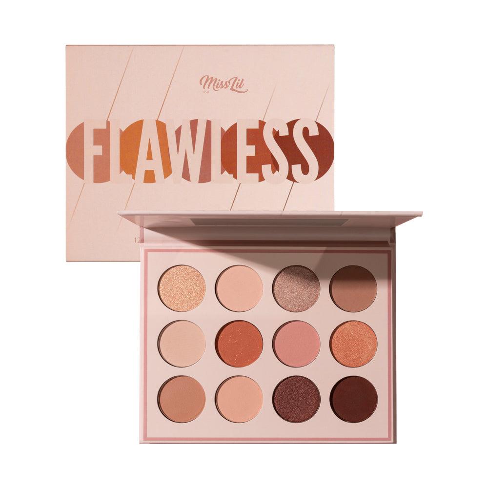 Flawless Eyeshadow Palette (Pack of 12) - Miss Lil USA Wholesale
