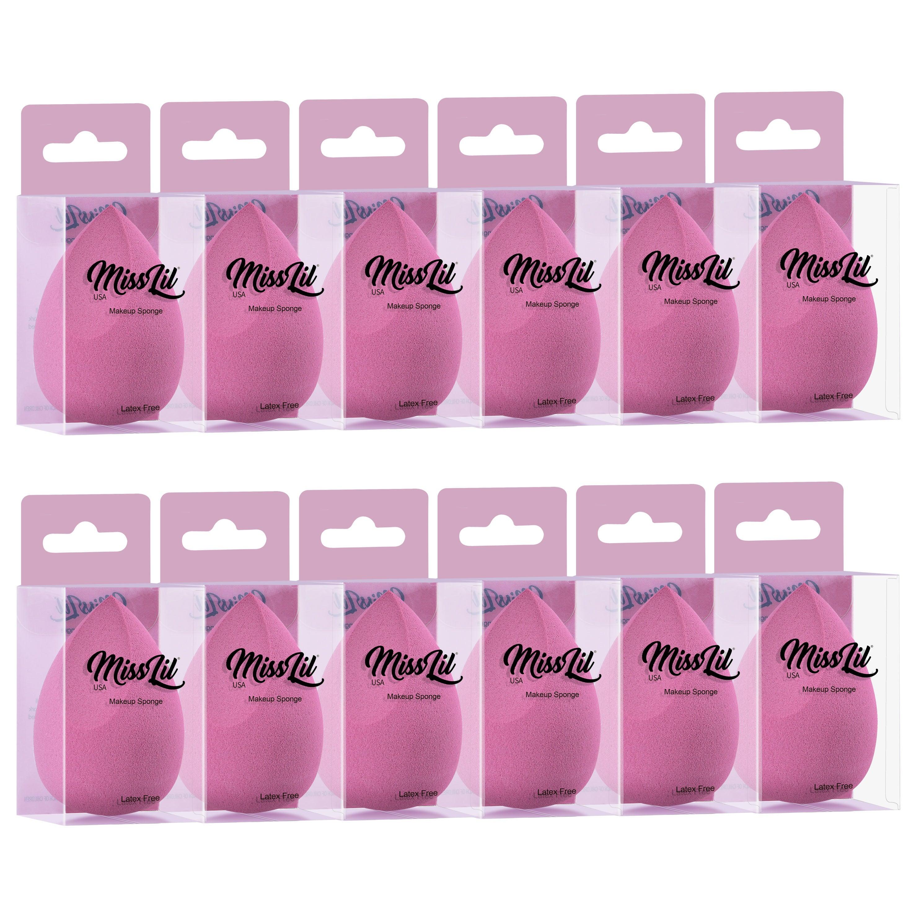 Miss Lil USA Makeup Sponges #3 (Pack of 12) - Miss Lil USA Wholesale