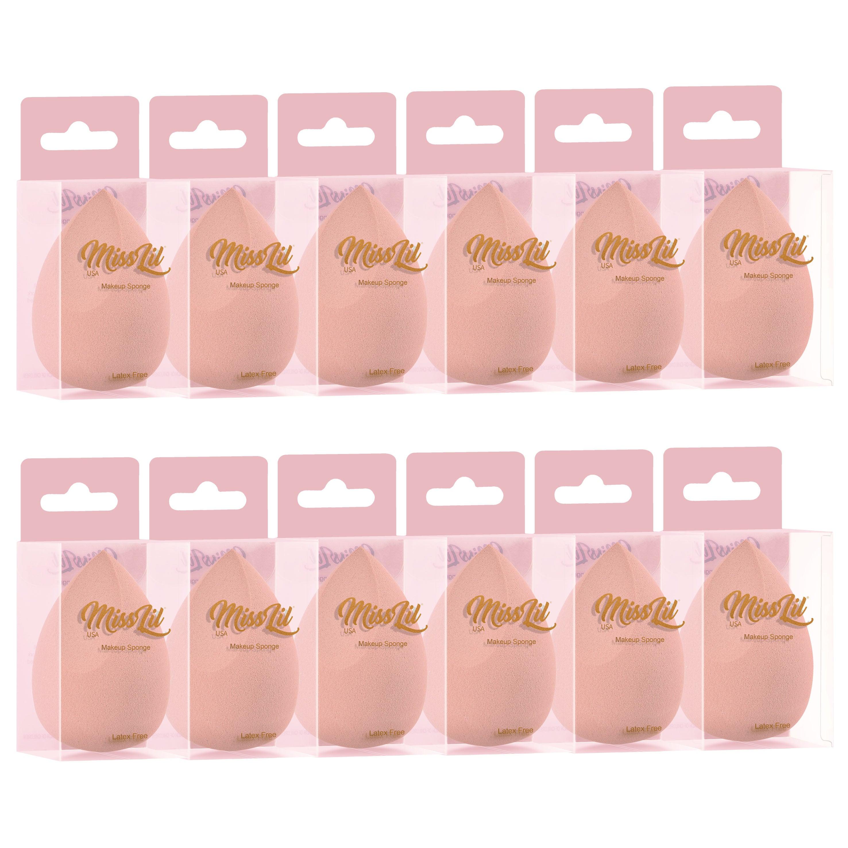Miss Lil USA Makeup Sponges #1 (Pack of 12) - Miss Lil USA Wholesale