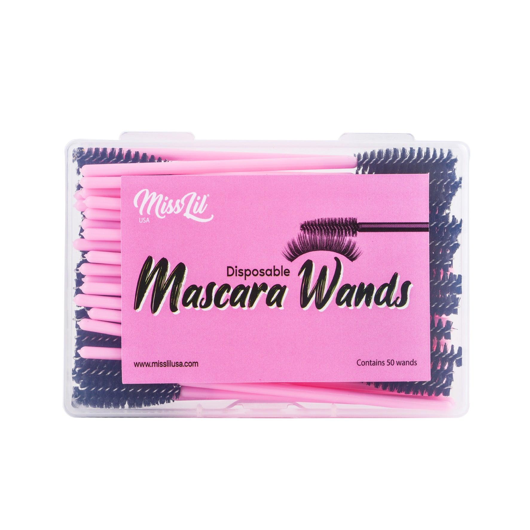Mascara Wands 50 Pcs #2 (Pack of 12) - Miss Lil USA Wholesale