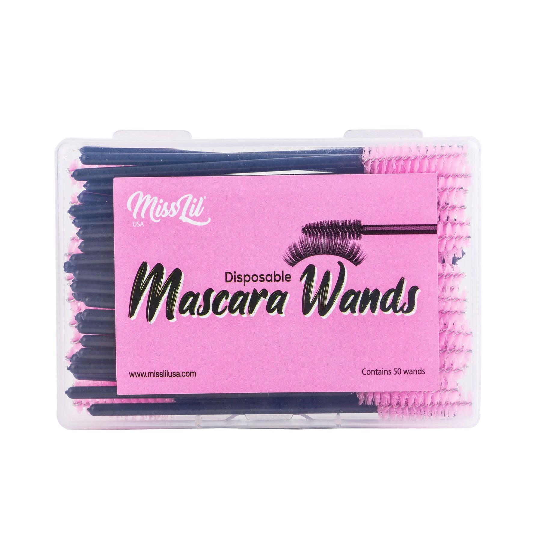 Mascara Wands 50 Pcs #4 (Pack of 12) - Miss Lil USA Wholesale